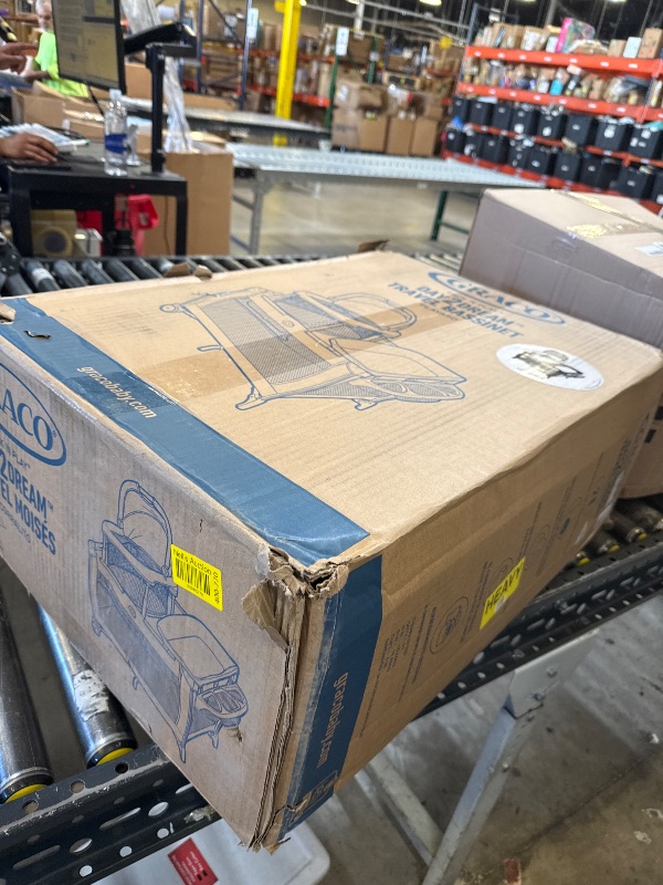 Photo 1 of Graco Pack 'n Play Day2Dream Travel Bassinet Playard Features Portable Bassinet Diaper Changer and More (Lo, Lo, W/Fold Flat Bassinet)