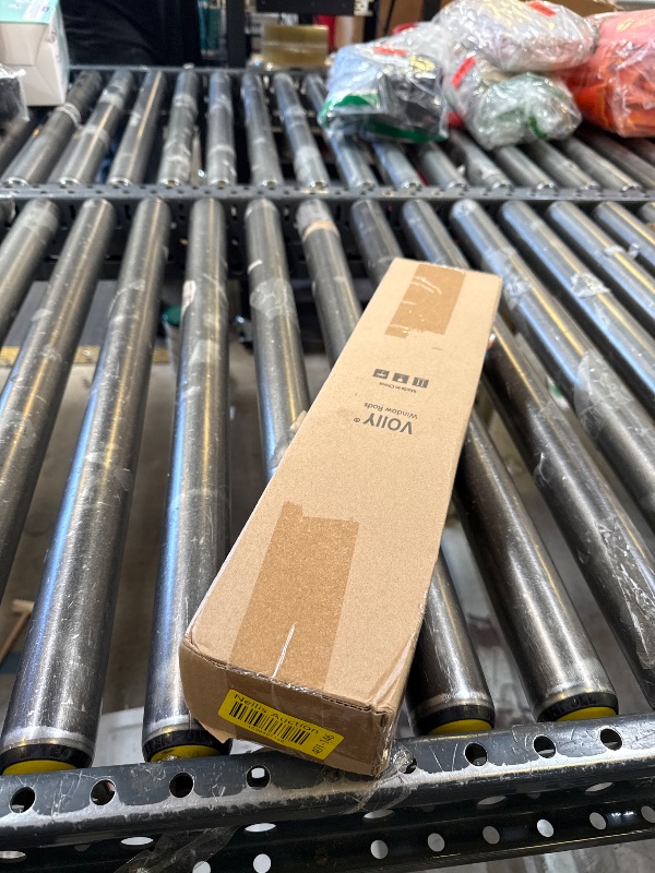 Photo 1 of VOIIY Curtain Rods for Windows 66 to 120 Inch(5.5-10 Feet),3/4" Diameter Gold Drapery Rods with Twisted Cage Finials,Size:36-120 Inch
