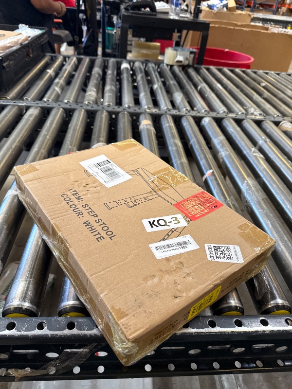 Photo 1 of Jocauto Folding Step Stool, Height-Adjustable Step Stool with Non-Slip Platform, Step Ladder for Adults or Kids in Kitchen, Home, 330 Lbs Capacity