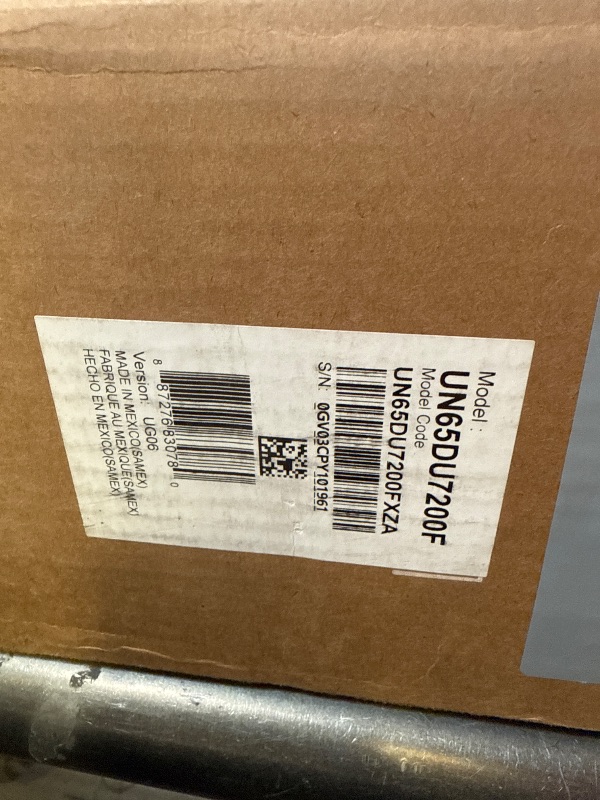 Photo 1 of SAMSUNG 65-Inch Class Crystal UHD 4K DU7200 Series HDR Smart TV w/Object Tracking Sound Lite, PurColor, Motion Xcelerator, Mega Contrast, Q-Symphony (UN65DU7200, 2024 Model)