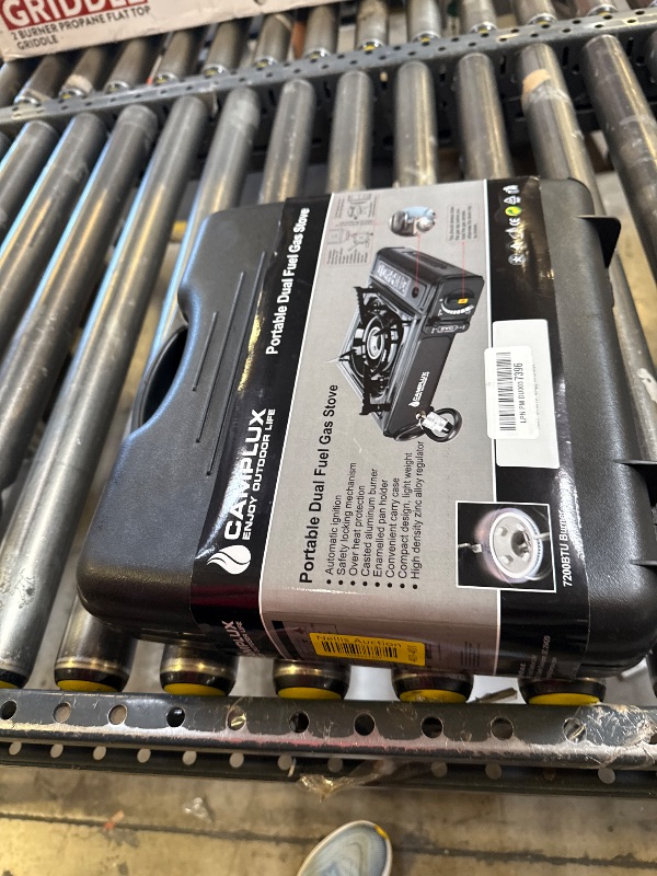 Photo 1 of Camplux Dual Fuel Propane & Butane Stove with Carrying Case, Portable Camping Stoves with CSA Certification