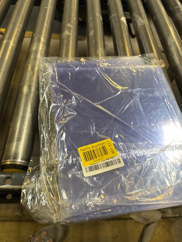 Photo 1 of BNC 10 Mil 8-1/2 x 11 Inches, Letter Size PVC Binding Covers - Pack of 100, Clear