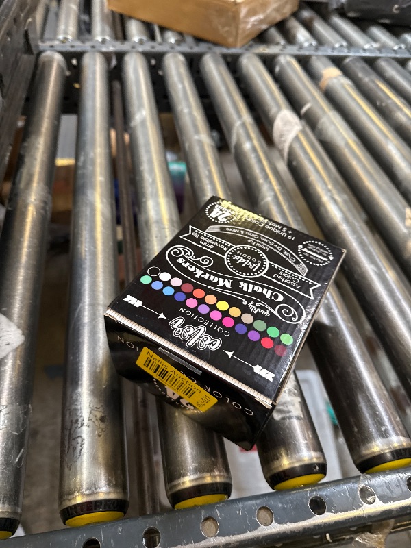 Photo 1 of Loddie Doddie Liquid Chalk Markers (24-Pack) - Dust-Free Erasable Pens for Windows, Glass, Chalkboard & Blackboard - 6mm Reversible Bullet & Chisel Tip