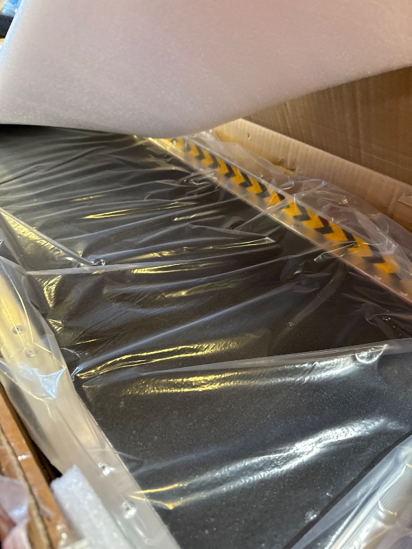 Photo 1 of VNN Portable Wheelchair Ramp 8FT, Non-Slip Aluminum Folding Handicap Ramp, Door Threshold Wheelchair Ramps for Home, Wheel Chair Ramp for Home Steps