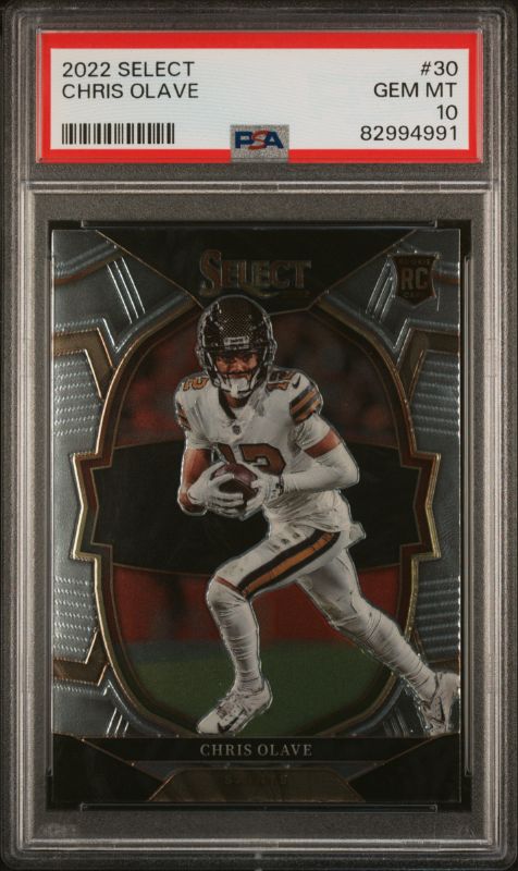 Photo 1 of 2022 PANINI SELECT #30 CHRIS OLAVE