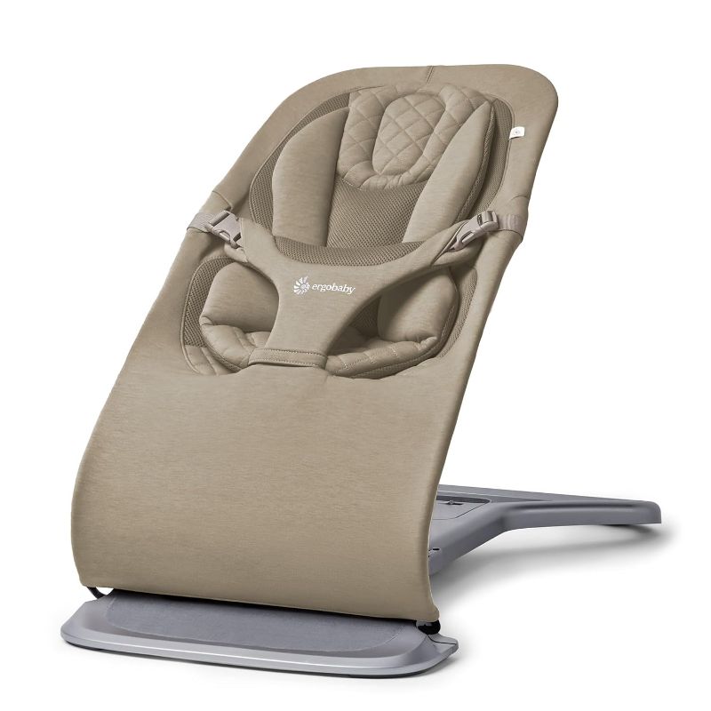 Photo 1 of Ergobaby Evolve 3-in-1 Bouncer, Adjustable Multi Position Baby Bouncer Seat, Fits Newborn to Toddler, Soft Olive