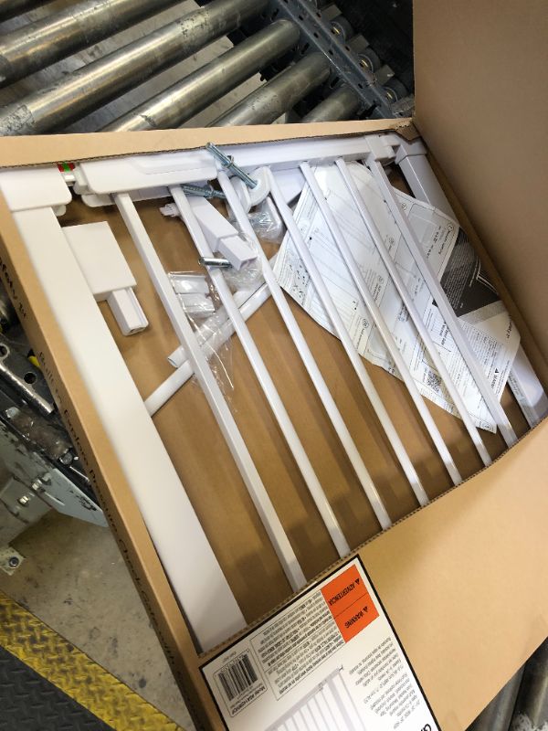 Photo 1 of Safety 1st Pressure Mounted Baby Gates for Doorways with SecureTech, Baby Gate with Door, Pet-Friendly Design, No Drilling, 29-38"