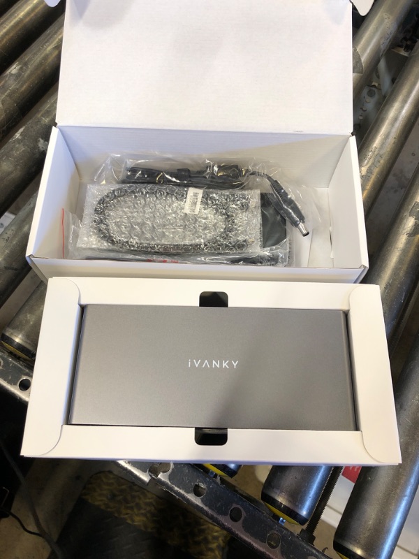 Photo 1 of iVANKY Intel Certified Thunderbolt 5 Dock, FusionDock Pro 3 Docking Station Dual 6K@60Hz for MacBook M1/M2/M3/M4 Pro/Max, Triple Display for Windows TB5/4, 180W Power, 120Gbps, 2.5GbE 11-in-1 Hub