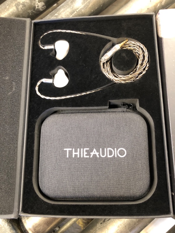 Photo 1 of Linsoul THIEAUDIO Hype 4 2DD+4BA in Ear Monitor, HiFi IEM Earphones with Tonal Balance, Latest Sonion Driver, Detachable Silver-Plated OCC Cable for Audiophile Musician Professionals (White)