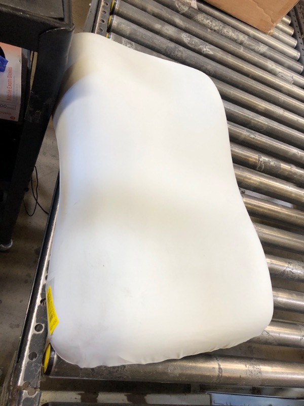 Photo 1 of C CUSHION LAB Deep Sleep Pillow, Patented Ergonomic Contour Design for Side & Back Sleepers, Orthopedic Cervical Shape Gently Cradles Head & Provides Neck Support & Shoulder Pain Relief - Calm Grey