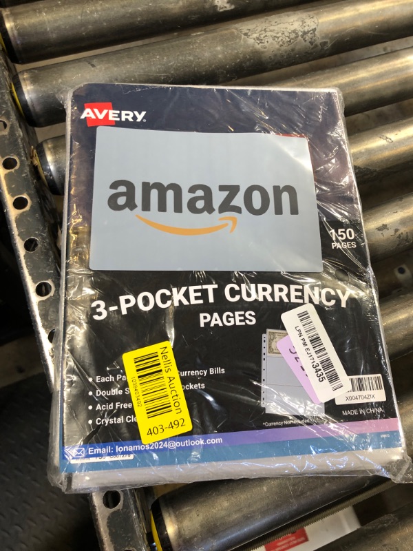 Photo 1 of 150-Sheets Double-Side 3-Pocket Currency Pages - 11 Holes for Currency Binder, 900 Pockets Paper Money Collection Pages for Dollar Bills, Banknotes and Coupons, Currency Sleeves Collecting Album Pages