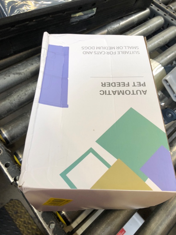 Photo 1 of Automatic Cat Feeders, 3L Timed Cat Dry Food Dispenser, Dual Power Supply, Programmable Portion Size, Auto Pet Feeder for Cats and Small Dogs