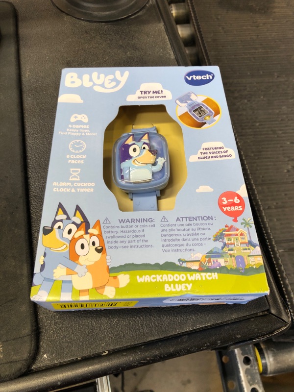 Photo 1 of VTech Bluey Wackadoo Watch, Bluey