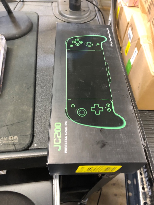 Photo 1 of Switch Controllers Compatible with Nintendo Switch/OLED, One-Piece Joypad Controller Replacement for Switch Pro Controller with 9 Lights Color, Switch Remote for Users Who Prefer Handheld Mode
