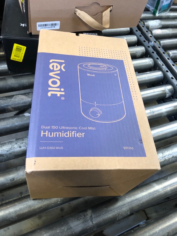 Photo 1 of LEVOIT Humidifiers for Bedroom, Quiet (3L Water Tank) Cool Mist Top Fill Essential Oil Diffuser with 25Watt for Home Large Room, 360° Nozzle, Rapid Ultrasonic Humidification for Baby Nursery and Plant