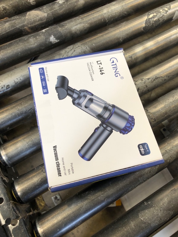 Photo 1 of G-TING Handheld Car Vacuum Cleaner Portable Cordless 16000PA, 4 in 1 Air Duster and Vacuum Cleaner with LED Light and Multi-Nozzles, Mini Hand Held Vacuum Rechargeable for Home, Car, Pet, Office