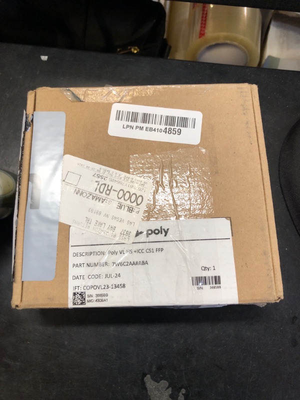 Photo 1 of Poly Voyager Legend Wireless Headset (Plantronics) - Single-Ear Bluetooth w/Noise-Canceling Mic - Voice Controls - Mute & Volume Buttons - Ergonomic Design -Connect to Mobile/Tablet via Bluetooth -FFP