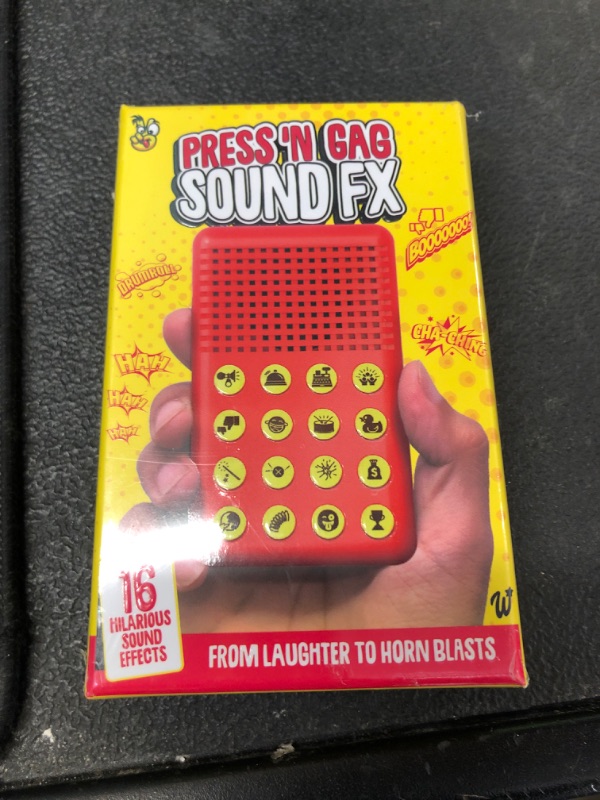 Photo 1 of Sound Effects Machine - 16 Hilarious Sounds - Boys Noise Maker Prank Gifts for Kids- 6 7 8 9 10 Year Old Boy Gifts - Fun Boys Toys for Ages 8-13 - Cool Gadgets for Teens Gift - Basket Stuffers
