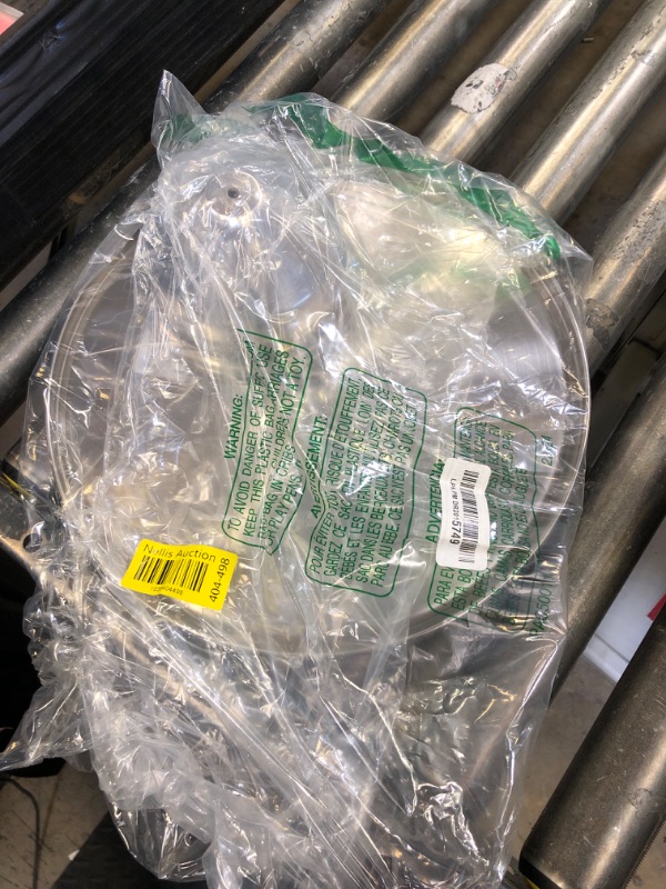 Photo 1 of Winco Stainless Steel Round Cake Stand, 13-Inch