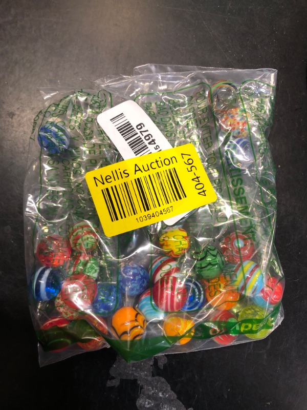 Photo 1 of SallyFashion  Glass Marbles Bulk, 16mm/0.6inch Handmade Colorful Assorted Marbles for Kids Gift & Game Decoration