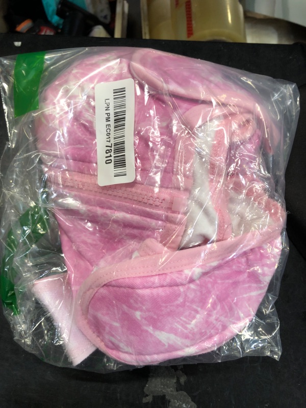 Photo 1 of Lukovee Recovery Suit for Dogs - Zipper On Onesie for Female Male Dog, Abdominal Wounds Cone E-Collar Alternative, Prevent Licking Spay (Pink-TPI, L)