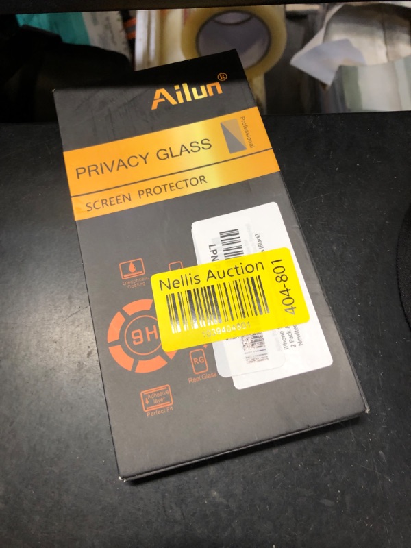 Photo 1 of PRIVACY GLASS SCREEN PROTECTOR FOR IPHONE 14 PLUS 