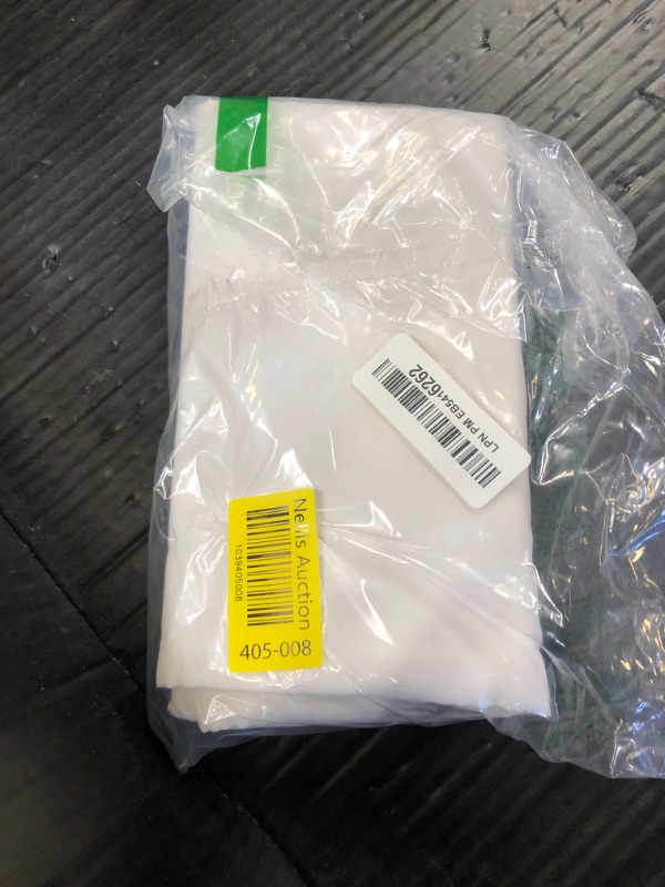 Photo 1 of Nestl Soft Pillow Shams Set of 2 - Double Brushed Microfiber Pillow Covers - Hotel Style Premium Bed Pillow Cases, with 1.5” Decorative Flange, King 20"x36" - Off White