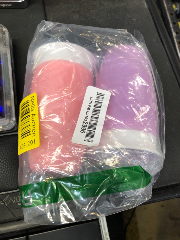 Photo 1 of Munchkin Sippy Cups for Toddlers 1-3, Spill Proof Miracle 360 Cup, 10 Ounce, 2 Pack, Pink/Purple