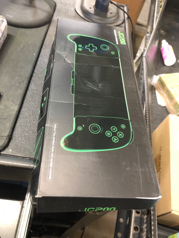 Photo 1 of Switch Controllers Compatible with Nintendo Switch/OLED, One-Piece Joypad Controller Replacement for Switch Pro Controller with 9 Lights Color, Switch Remote for Users Who Prefer Handheld Mode