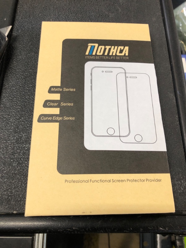 Photo 1 of Mothca 2 Pack Matte Glass Screen Protector for iPhone 13 Pro [6.1 inch]+2 Pack Camera Lens Protector, Anti-Glare Anti-Fingerprint Tempered Glass Film
