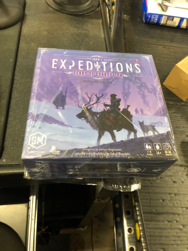 Photo 1 of Stonemaier Games: Expeditions: Gears of Corruption | Expansion to Expeditions - A Competitive Engine Building & Exploration Strategy Board Game | 1-6 Players, 90 Mins, Ages 14+