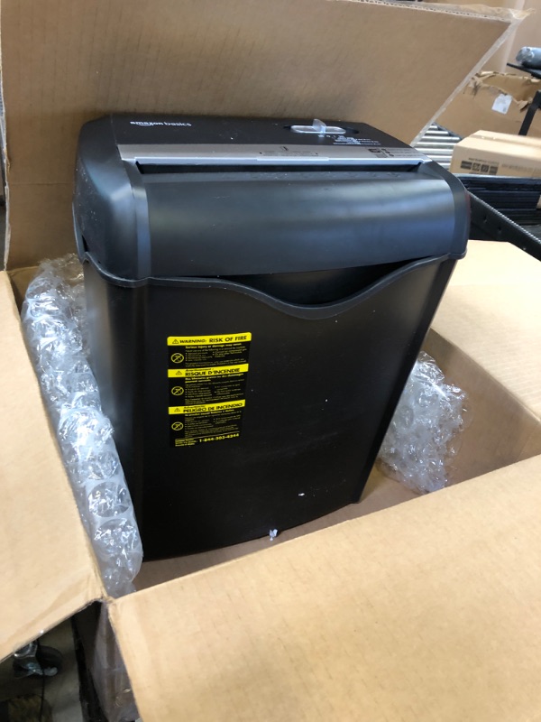 Photo 1 of 6 PAPER MAX AMAZON BASIC PAPER SHREDDER 