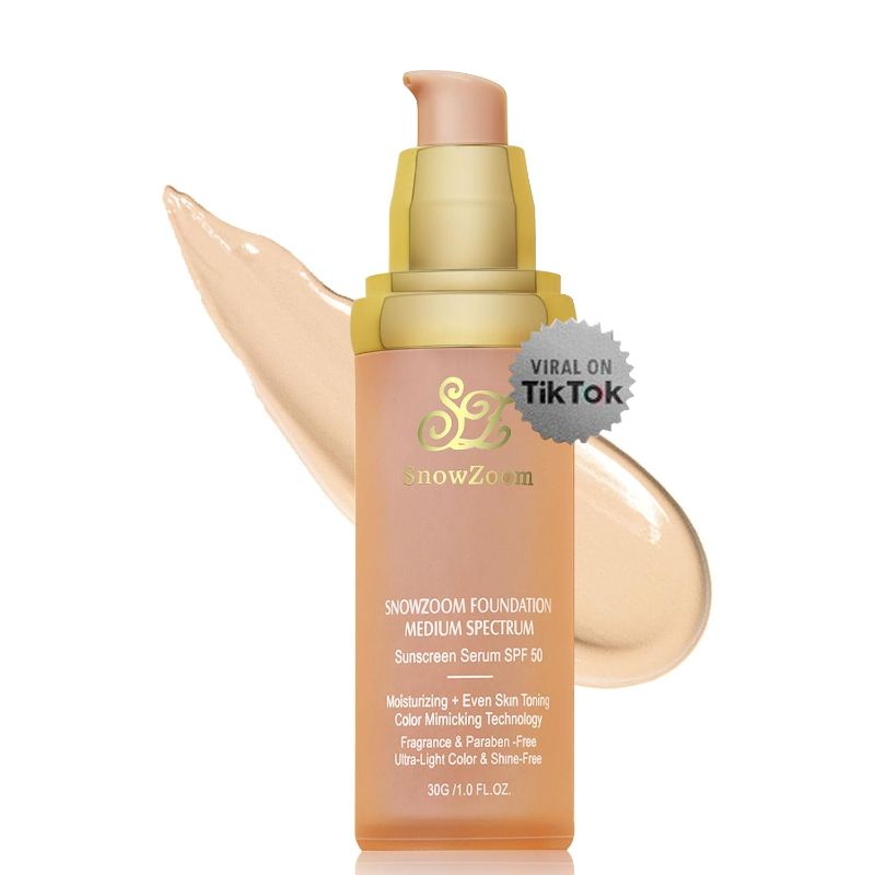 Photo 1 of Foundation 4 in 1-Medium Spectrum-Longwearing & Waterproof- SPF 50+-Full Coverage Concealer 1OZ?30ML?
