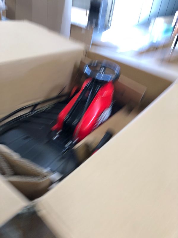 Photo 1 of Razor Crazy Cart - 24V Electric Drifting Go Kart - Variable Speed, Up to 12 mph, Drift Bar for Controlled Drifts, Black/Red