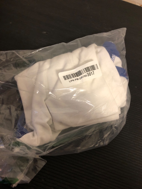 Photo 1 of Stylish White Color Block Dog Shirt: Premium Polycotton Blend, Comfortable, Breathable, and Wrinkle-Resistant. Perfect Apparel for Pet Lovers XXL