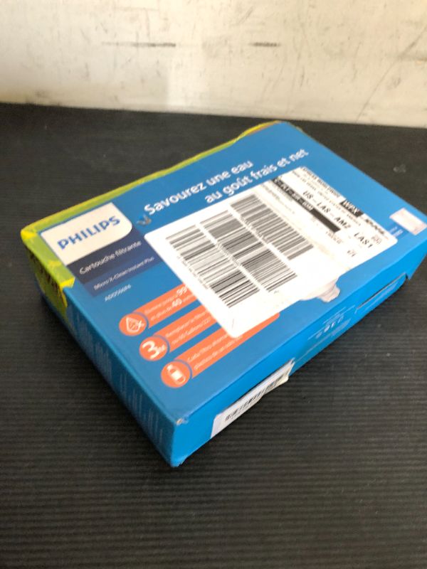 Photo 1 of Philips ADD566 4 Pack Replacement Plus Filter Cartridges for Instant Water Filter Pitcher ADD5902, 4 Filters for 12 Months/240 Gallons Total, Reduces 40+ impurities & 99% of Lead, NSF/ANSI 42, 53, 372