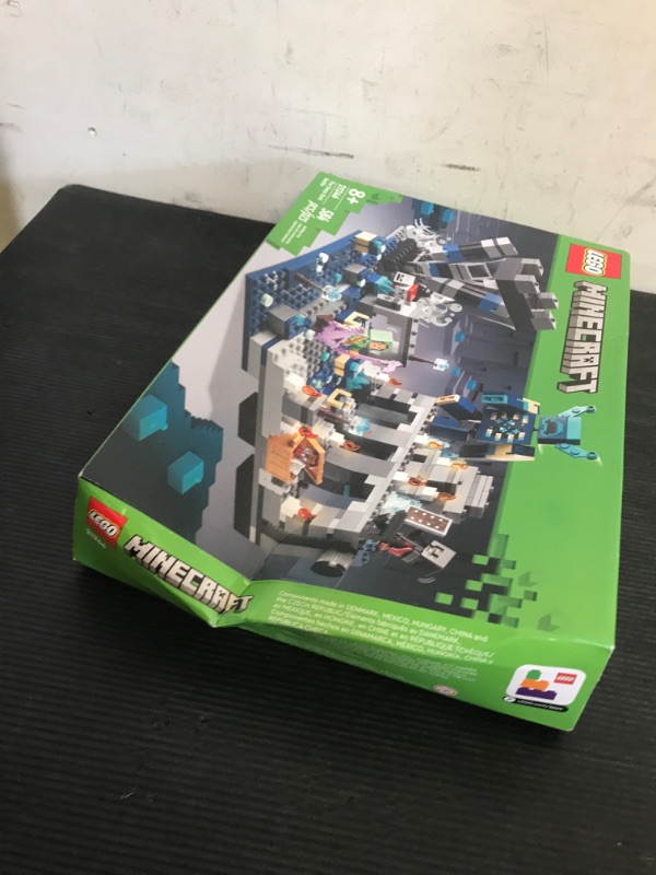 Photo 1 of LEGO Minecraft The Deep Dark Battle Set, 21246 Biome Adventure Toy, Ancient City with Warden Figure, Exploding Tower & Treasure Chest, for Kids Ages 8 Plus