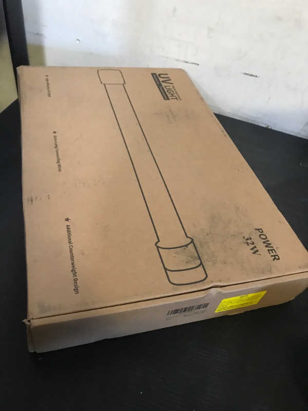 Photo 1 of 32W Aquarium UV Light for 100-2000 Gallon, UV Pond Water Clarifier for Koi Pond, Swimming Pool, Spa, Large Fish Tank, Cold Plunge UV Light for Pond Algae Control