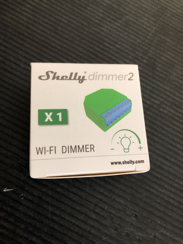 Photo 1 of Shelly Dimmer 2 | WiFi Smart Dimmer Switch | No Neutral Wire Required | Home Automation | Compatible with Alexa & Google Home | iOS Android App | No Hub Required | Wireless Switch | Dimmable Lights