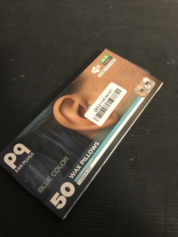 Photo 1 of PQ Wax Ear Plugs for Sleeping, Swimming - 54 Noise Cancelling Silicone Gel Wax Earplugs, Ear Protection for Sleep and Swim, Soft Wax Pillows with Sound Blocking Level 32Db, (54 Pillows), Color: Blue