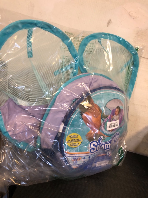 Photo 1 of Swimways Infant Spring Float, Baby Pool Float with Canopy & UPF Protection, Swimming Pool Accessories for Kids 3-9 Months, Mermaid