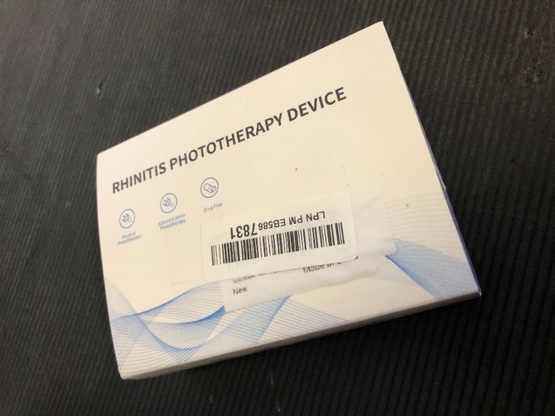 Photo 1 of Scienlodic Rechargeable Portable Red Light Nose Therapy-Red Light Therapy for Nose - Nasal Infrared Therapy Device for Nose - White