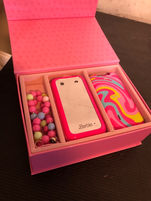 Photo 1 of HMD Barbie | Flip | Unlocked | KaiOS | Compatible with All Carriers | Power Pink | US Version
