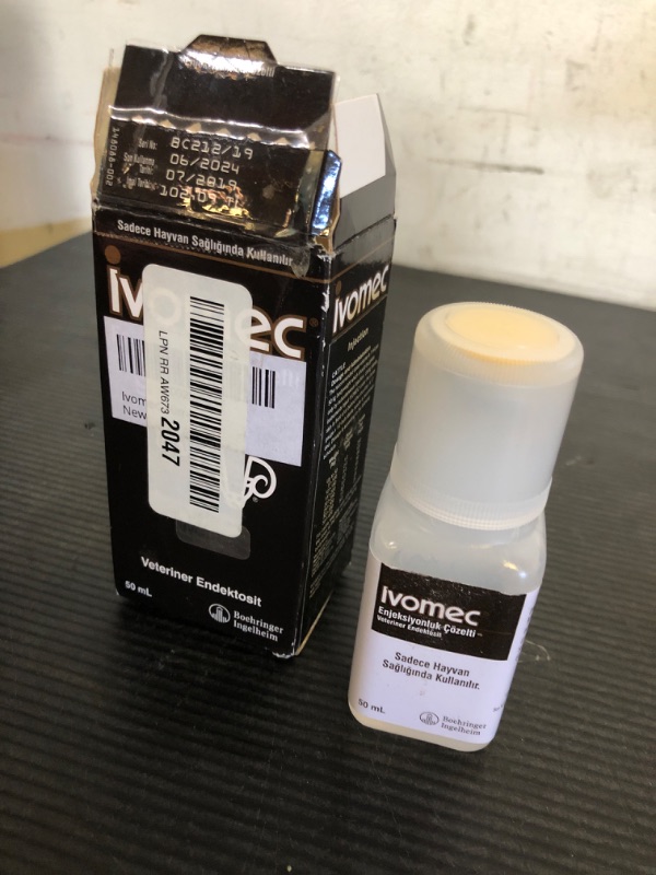 Photo 1 of Livestock Deworming & Health Care Solution | 50 mL Cattle & Swine Support