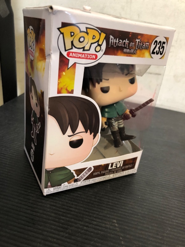 Photo 1 of Funko POP Anime Attack on Titan Levi Ackerman Action Figure