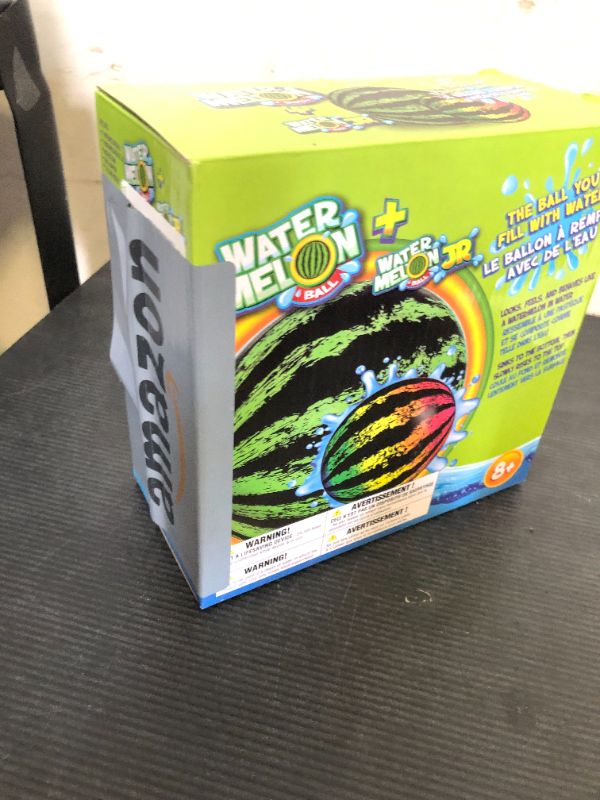 Photo 1 of Watermelon Ball Pool Toys for Adults and Family - 2 Pack of 6 1/2" & 9" Kids, Teens, Everyone Swimming Games, Water Football, Tag, Diving Beach Play Fun Accessories