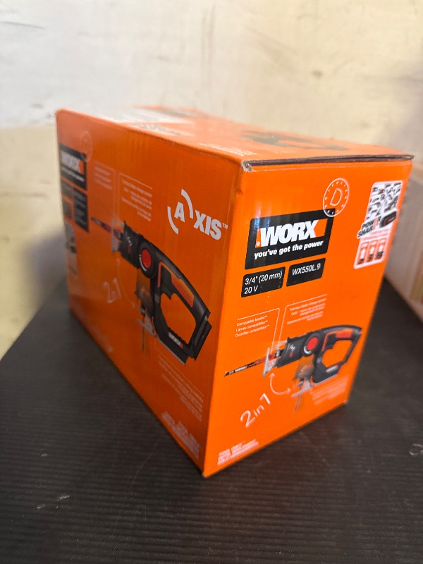 Photo 1 of Worx WX550L.9 20V Power Share Axis Cordless Reciprocating & Jig Saw (Tool Only)