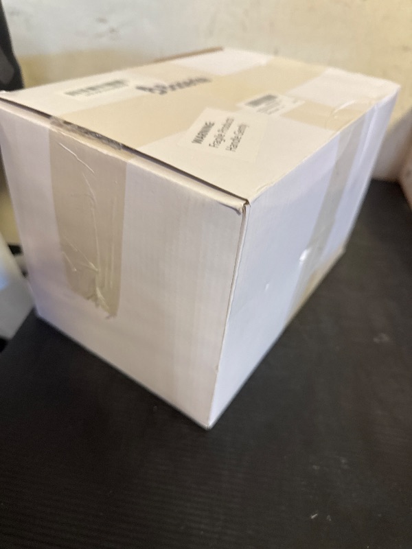 Photo 1 of Baderke 4 Inch and 6 Inch Glass Plant Pots with Saucer, Flower Nursery Plant Pots with Drainage for Flower Seed Starter Transparent Seedling (2 Sets)