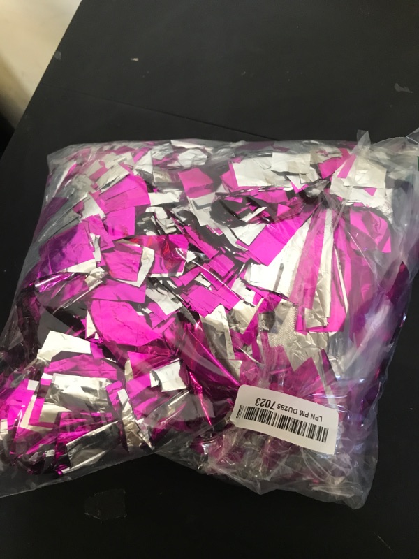Photo 1 of 4Pcs Upgraded 12inch Metallic Cheerleading Pom Poms, HOLENGS Cheerleader Pompoms Cheer Poms for Kids Adults, Cheering Squad Pompoms for School Sports Games Dance Party (Rose and Silver)