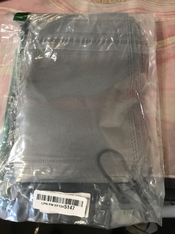 Photo 1 of Shoe Bags for Travel, 5 Pcs Large Gray Travel Shoe Bags for Packing, Non-Woven Drawstring Travel Shoe Storage Bag with Clear Window for Men and Women?12.6" X 17.3" ?